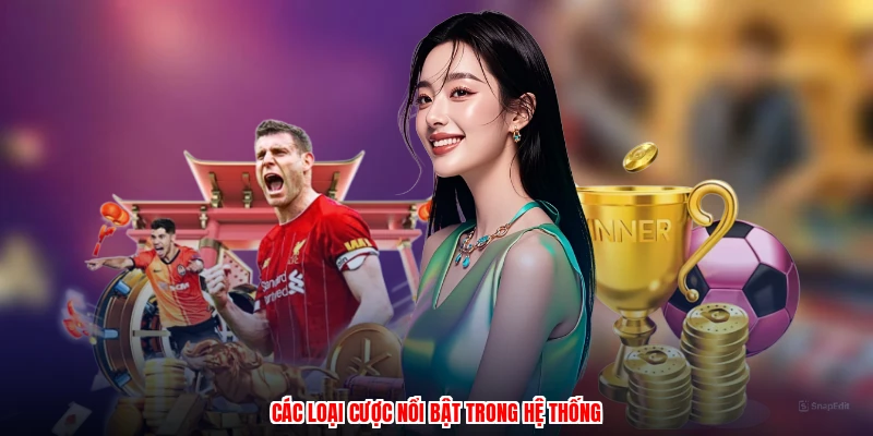 Các loại cược nổi bật trong hệ thống