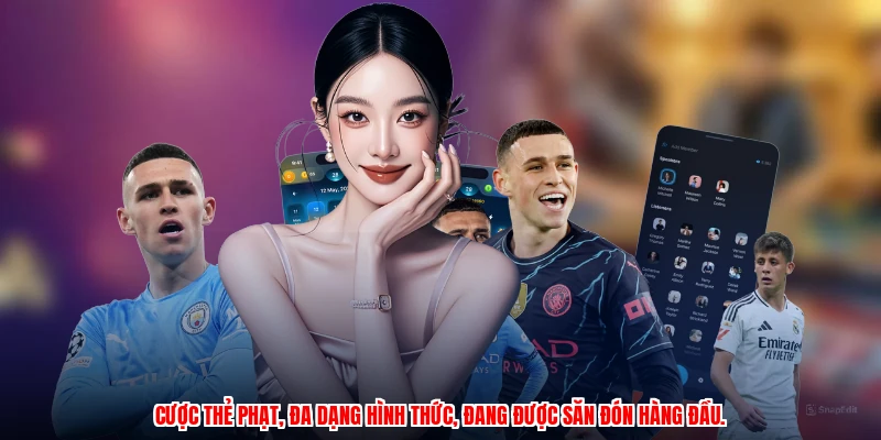 Cược thẻ phạt, đa dạng hình thức, đang được săn đón hàng đầu.