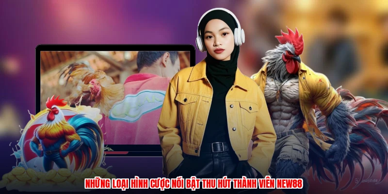Những loại hình cược nổi bật thu hút thành viên NEW88