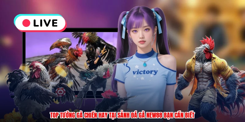Top Tướng Gà Chiến Hay Tại Sảnh Đá Gà NEW88 Bạn Cần Biết