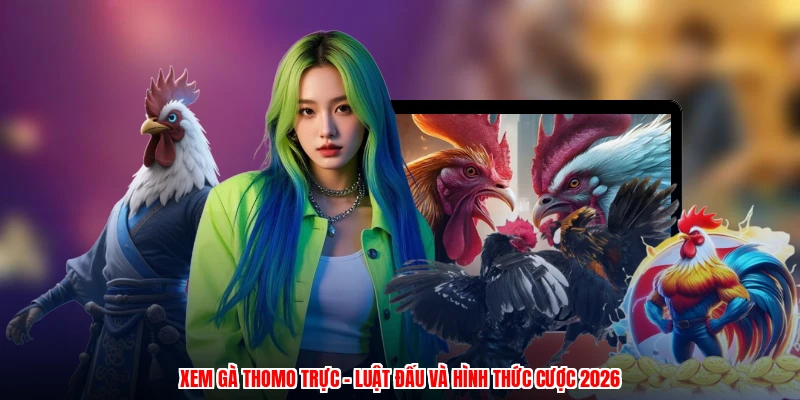 Xem Gà Thomo Trực - Luật Đấu Và Hình Thức Cược 2026